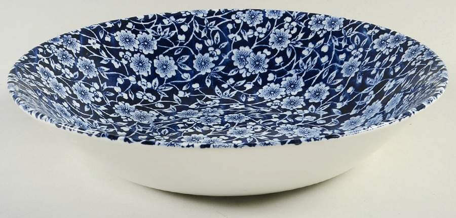 Victorian Calico 8" Soup/Pasta Bowl by Queen's-1