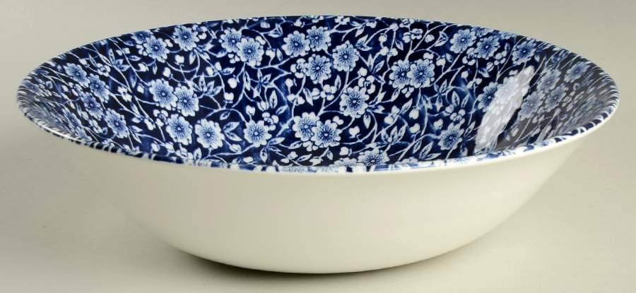 Victorian Calico 9" Round Vegetable Bowl by Queen's-1