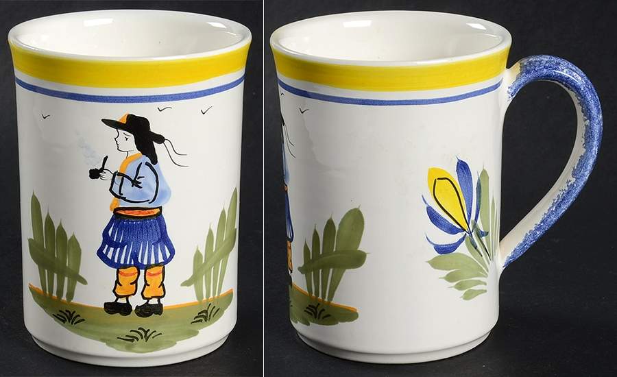QUI98 Mug by Quimper-1