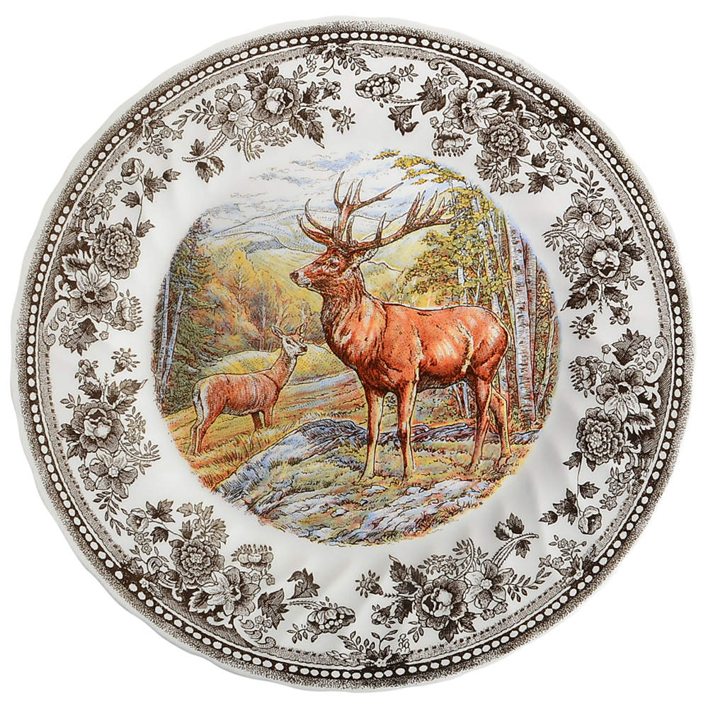 Quintessential Game Dinner Plate by Queen's-1
