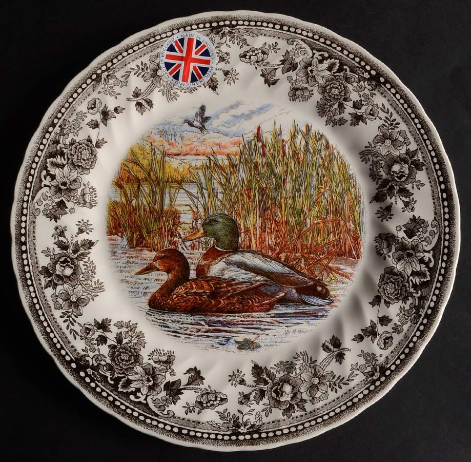 Quintessential Game Dinner Plate by Queen's-1