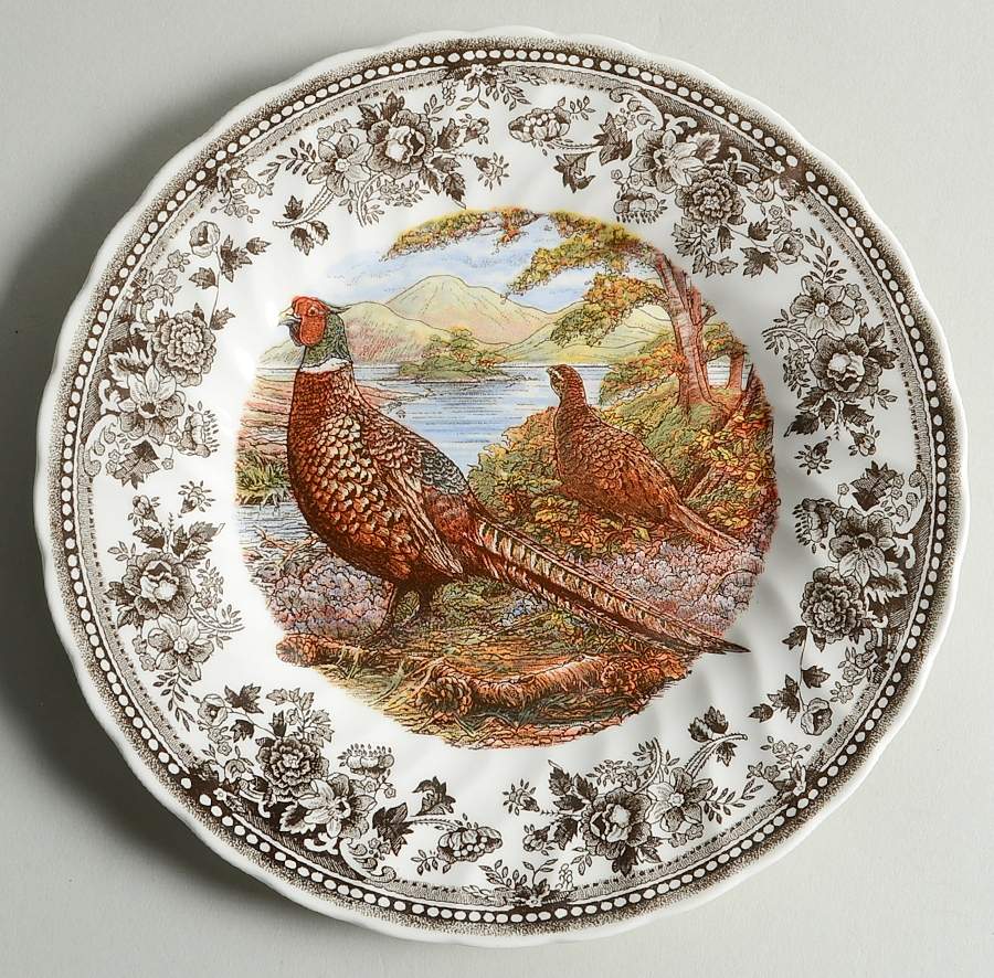 Quintessential Game Salad Plate by Queen's-1
