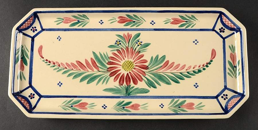 QUI105 Large Sandwich Tray by Quimper-1