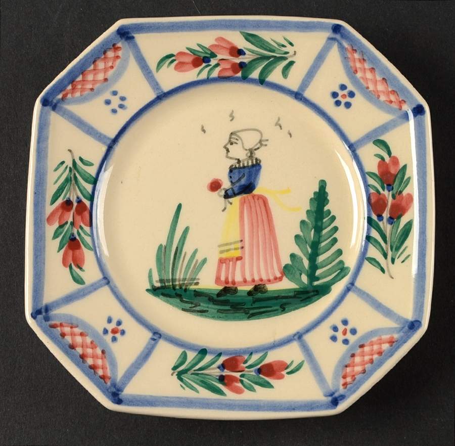 QUI105 Bread & Butter Plate by Quimper-1