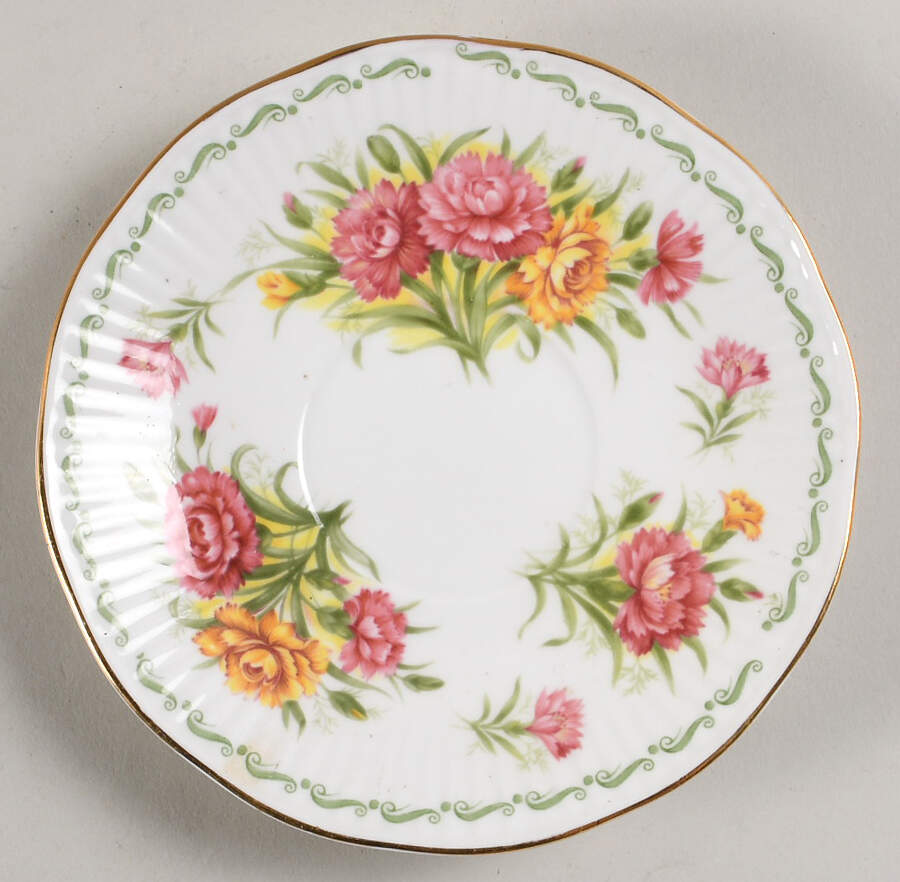 QUA77 Saucer by Queen Anne (England)-1