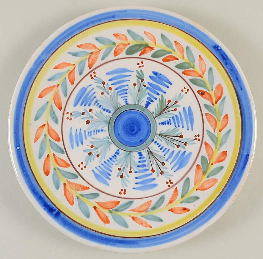 QUI111 Luncheon Plate by Quimper-1