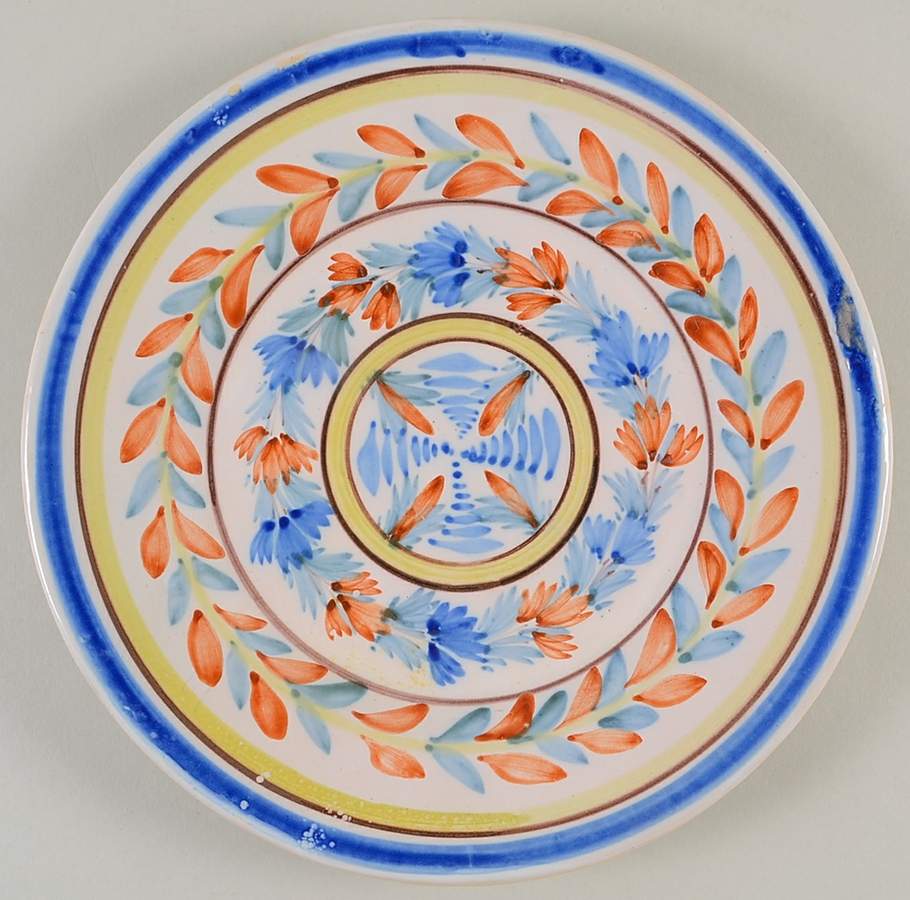 QUI112 Luncheon Plate by Quimper-1