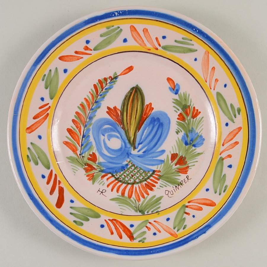 QUI115 Luncheon Plate by Quimper-1