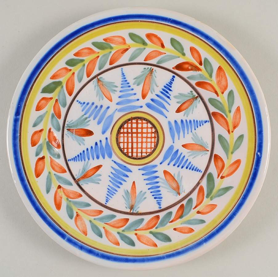 QUI118 Luncheon Plate by Quimper-1