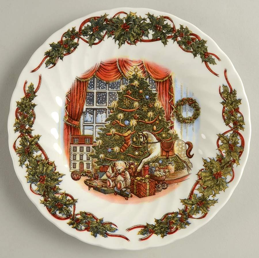 Christmas Morning Salad Plate by Queen's-1