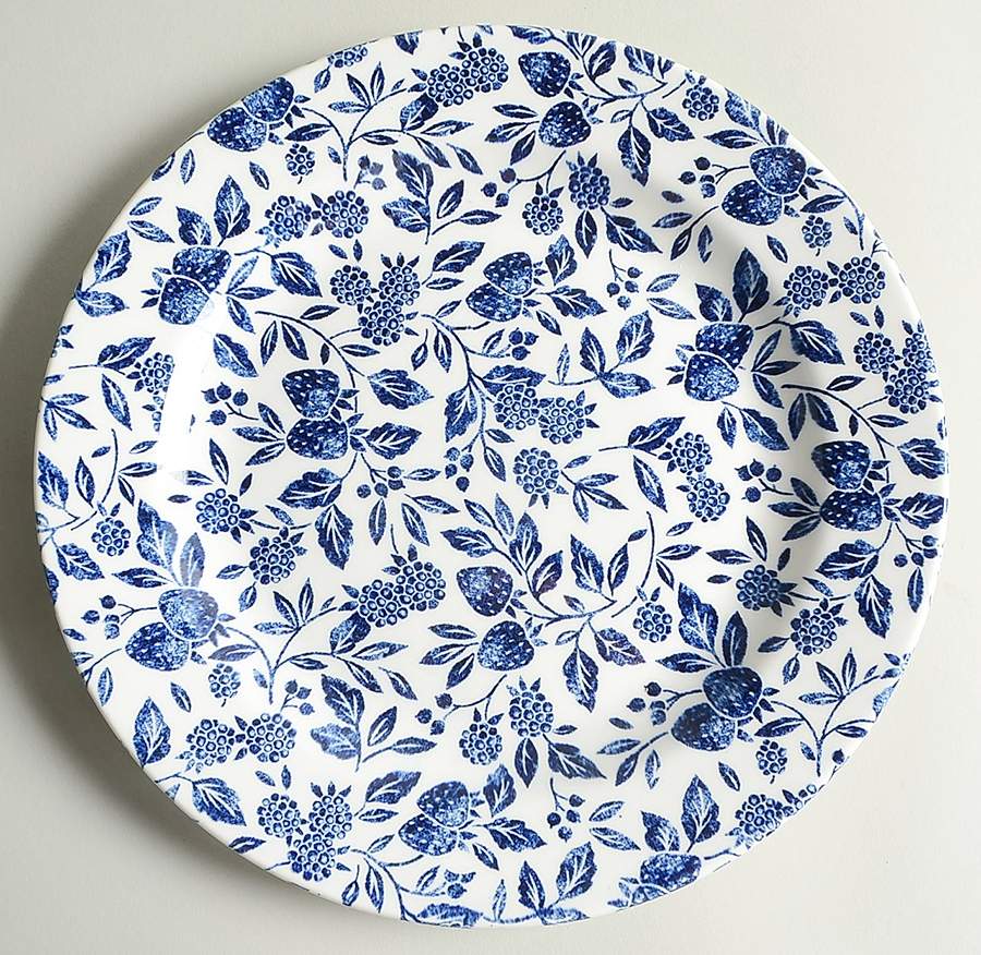 Tiverton Blue Dinner Plate by Queen's-1