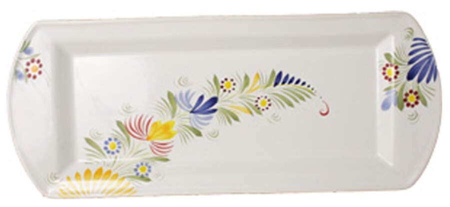 Quimper Touch Rectangular Cake Tray by Quimper-1
