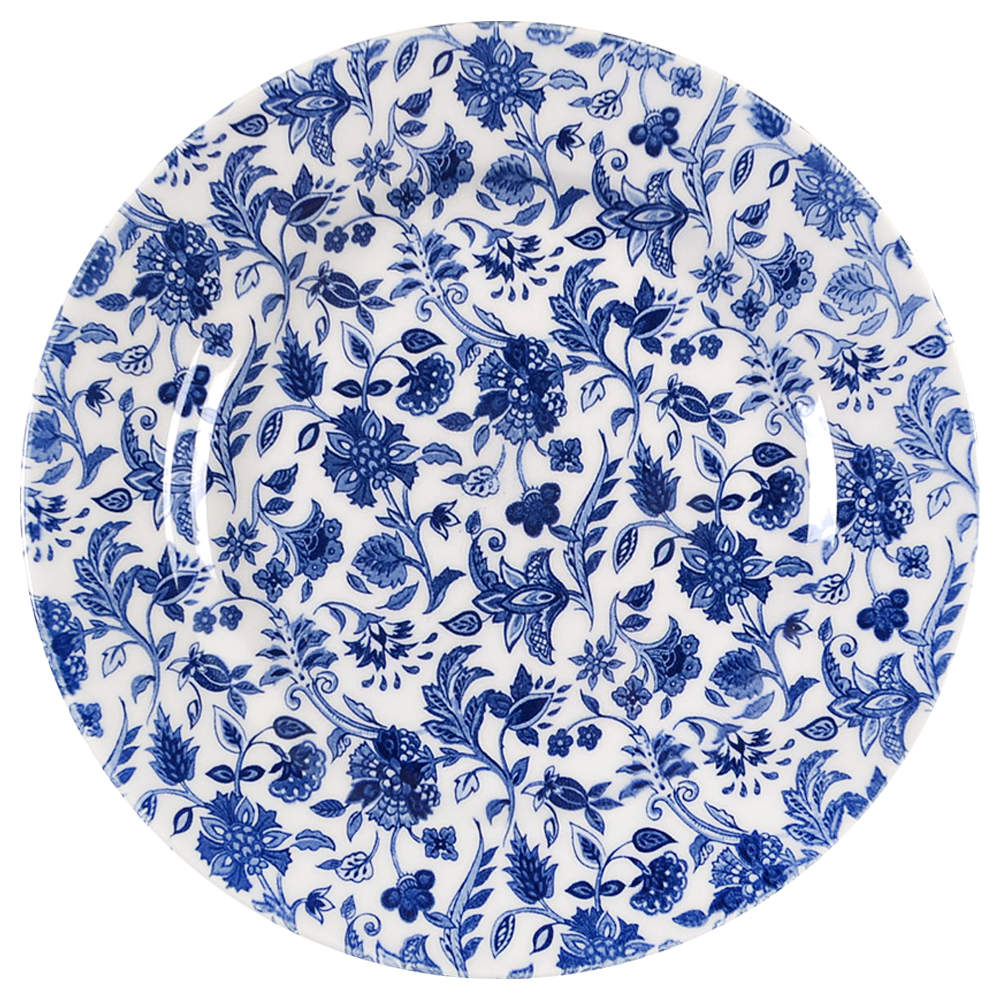 Antique Floral Salad Plate by Queen's-1