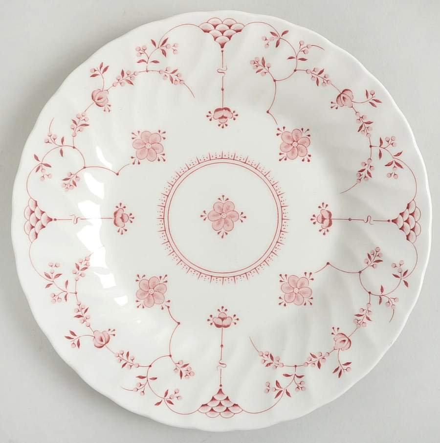 Finlandia Pink Salad Plate by Queen's-1
