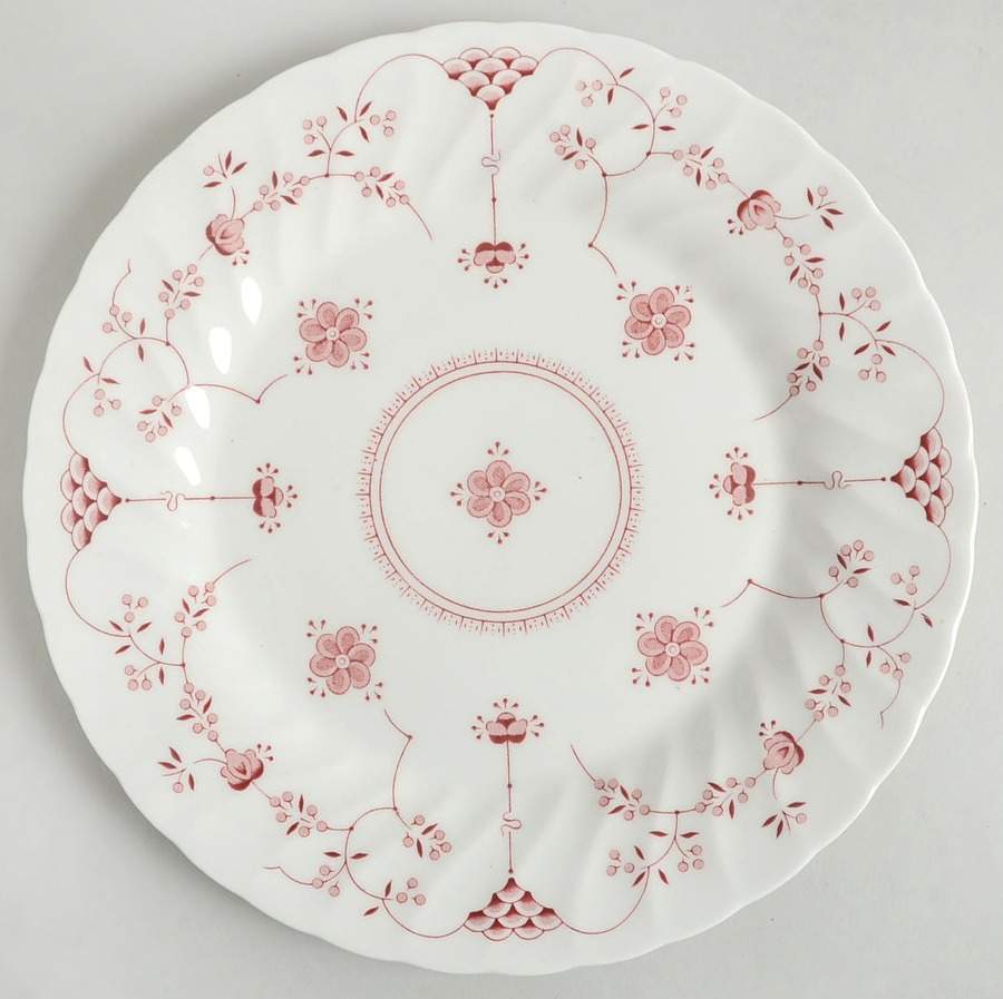 Finlandia Pink Dinner Plate by Queen's-1