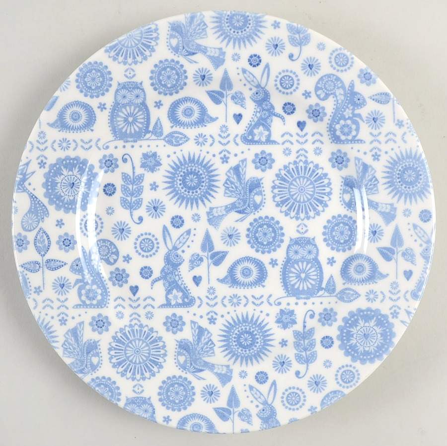 Penzance Salad Plate by Queen's-1