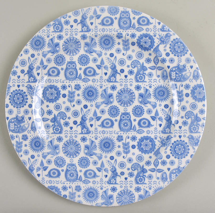 Penzance 12" Chop Plate (Round Platter) by Queen's-1