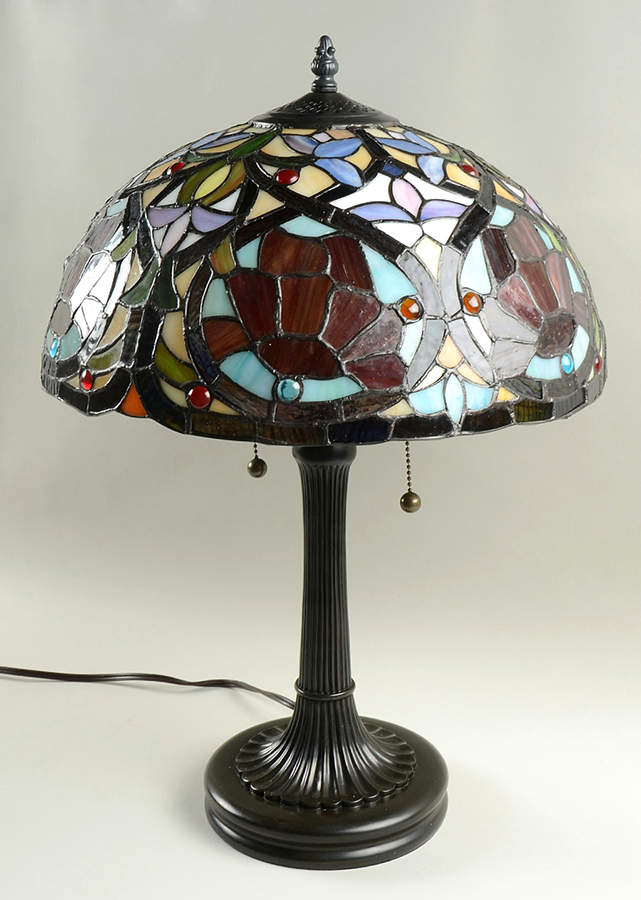TF879T 22" Electric Lamp & Shade by Quoizel-1