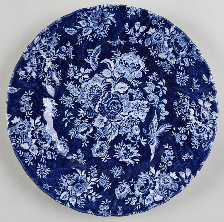 Oriental Garden Salad Plate by Queen's-1