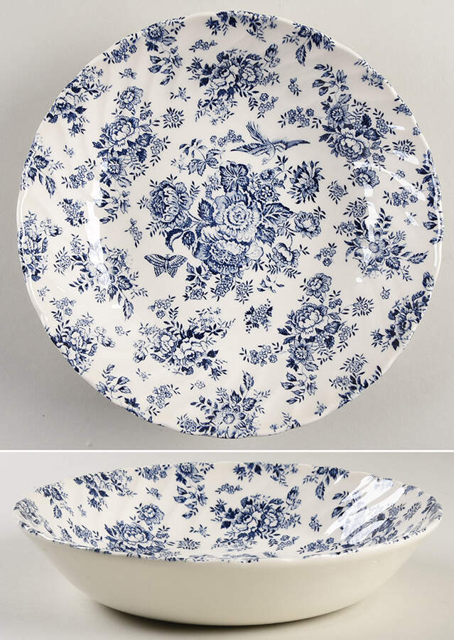 Oriental Garden 8" Soup/Pasta Bowl by Queen's-1