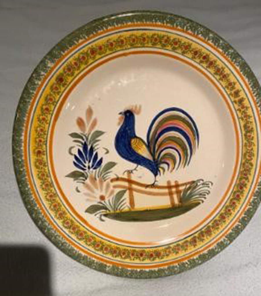 QUI131 Dinner Plate by Quimper-1