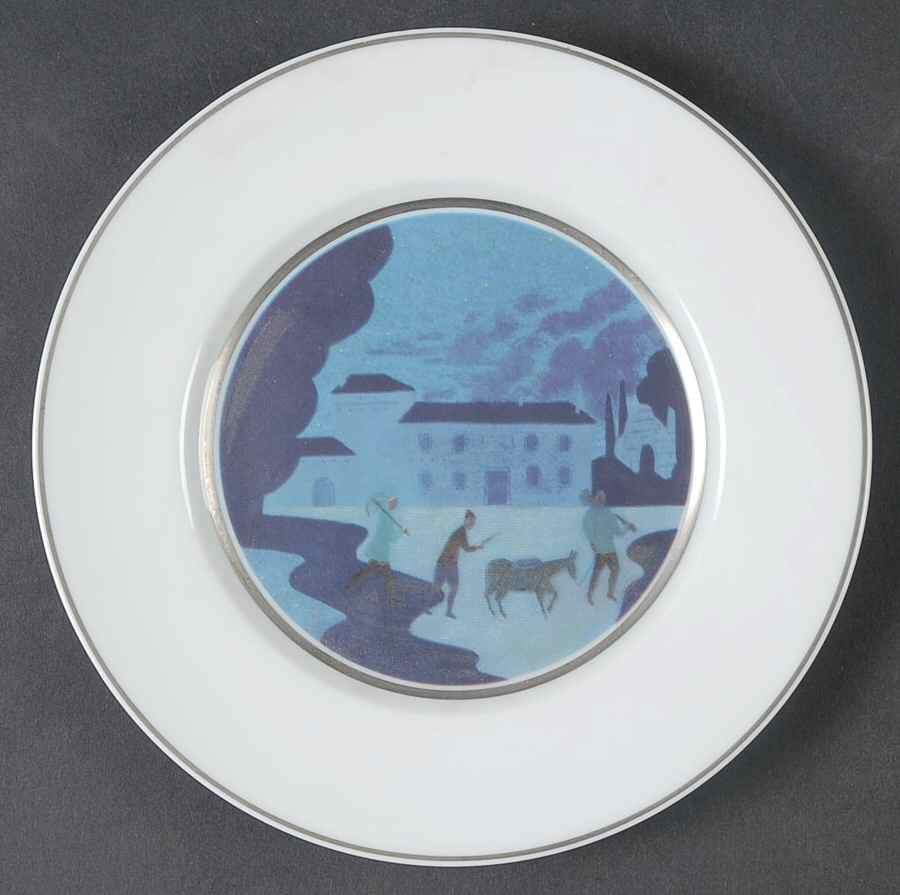 12 Hours Bread & Butter Plate by Raynaud-1