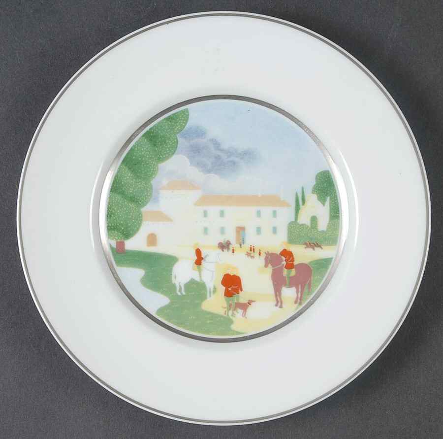 12 Hours Bread & Butter Plate by Raynaud-1