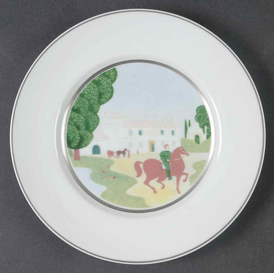 12 Hours Bread & Butter Plate by Raynaud-1