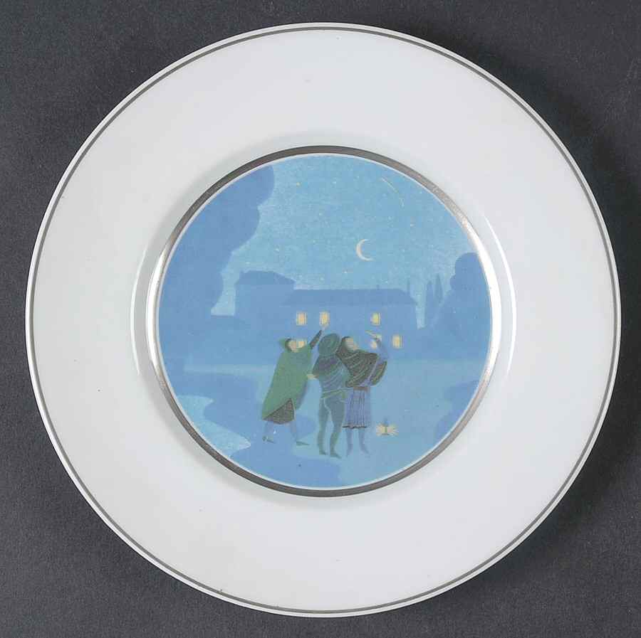 12 Hours Bread & Butter Plate by Raynaud-1