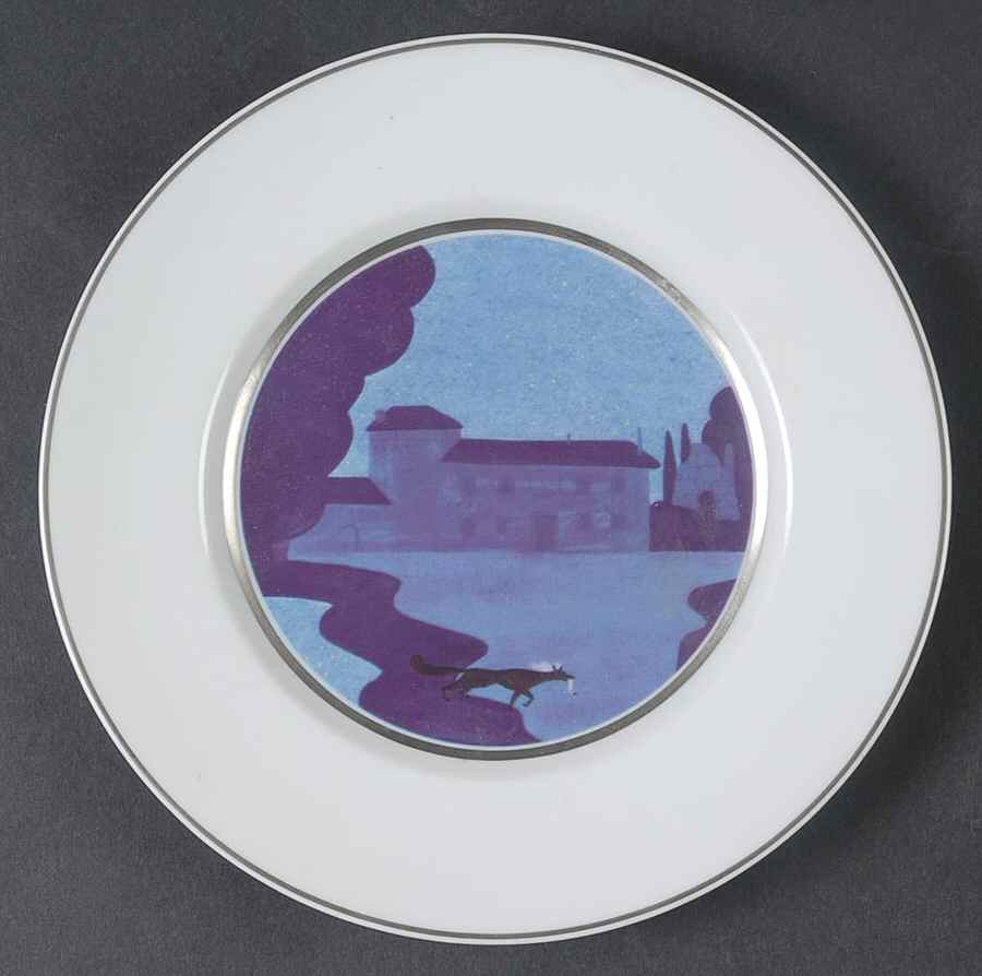 12 Hours Bread & Butter Plate by Raynaud-1