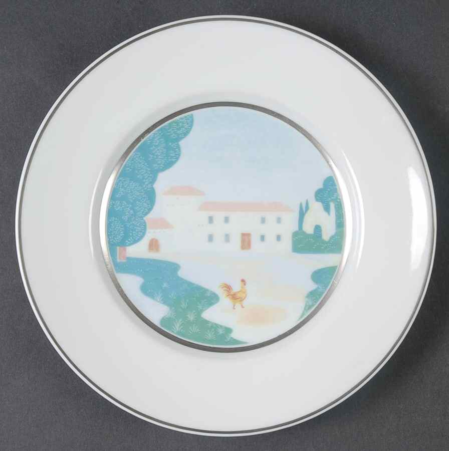 12 Hours Bread & Butter Plate by Raynaud-1