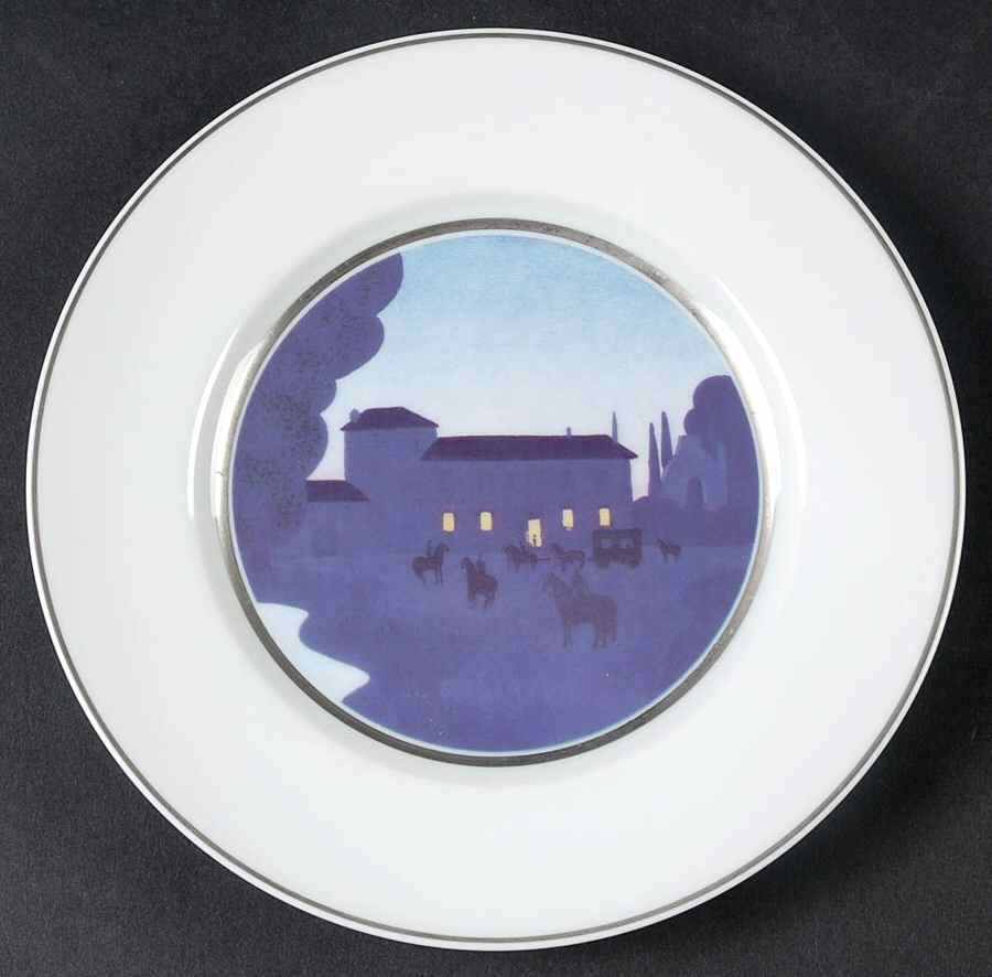 12 Hours Bread & Butter Plate by Raynaud-1