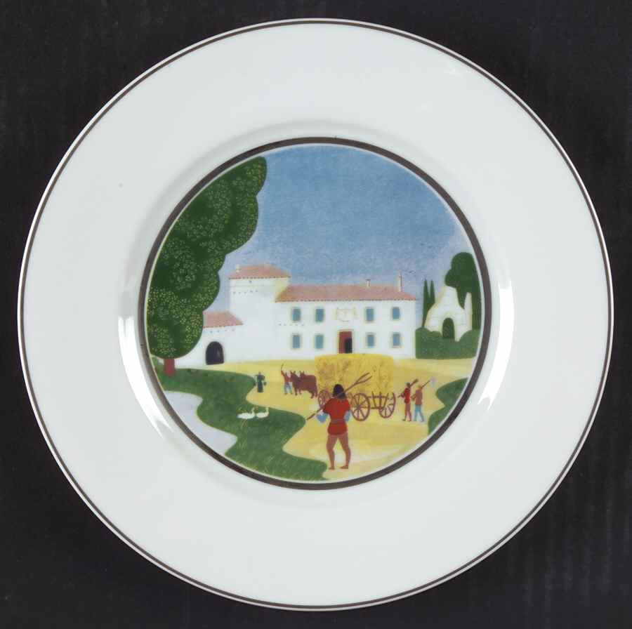 12 Hours Salad Plate by Raynaud-1