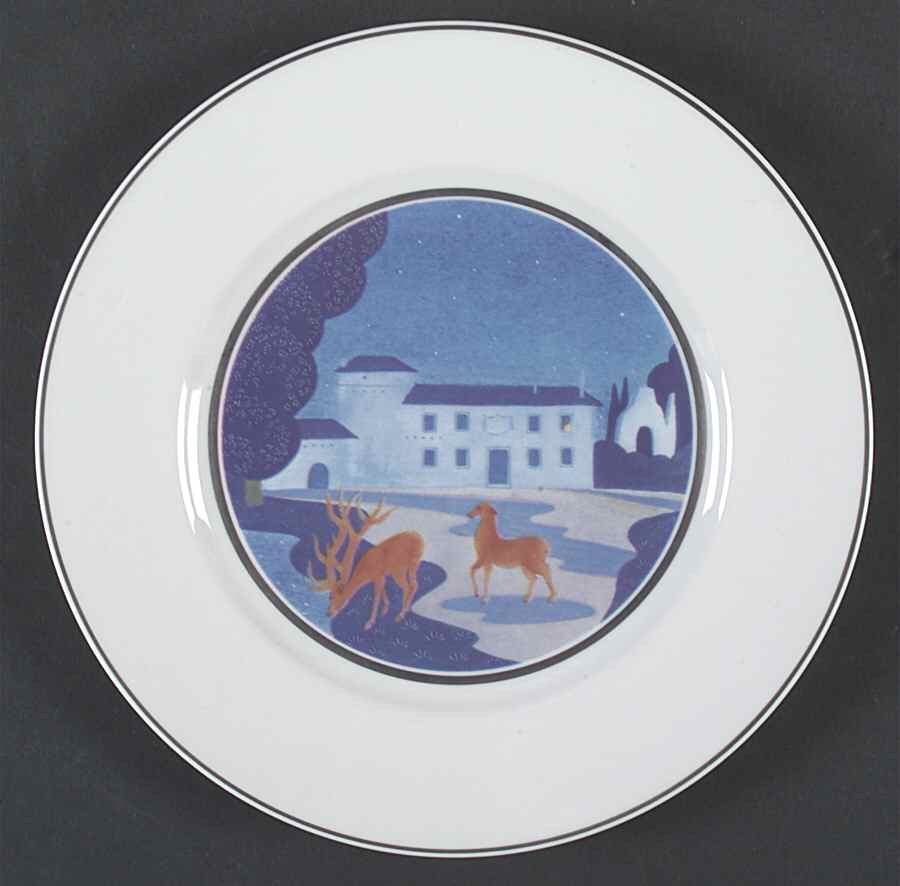 12 Hours Salad Plate by Raynaud-1