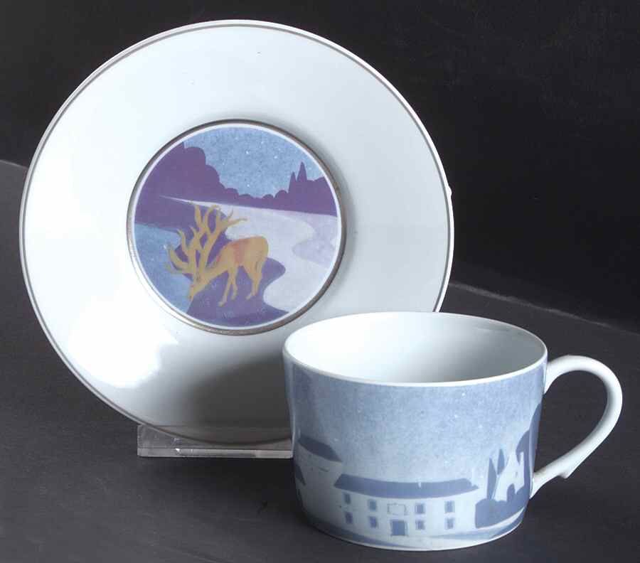 12 Hours Flat Cup & Saucer Set by Raynaud-1