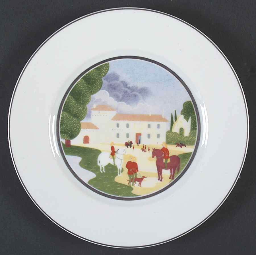 12 Hours Salad Plate by Raynaud-1