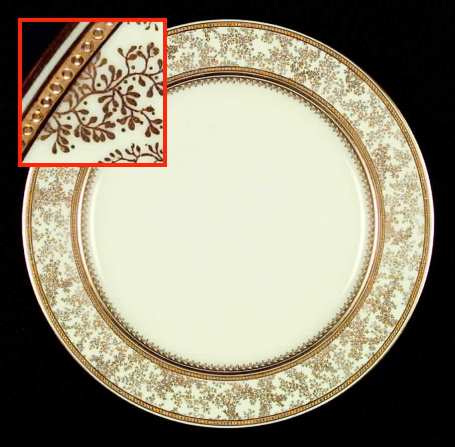 RW64 Dinner Plate by Royal Worcester-1