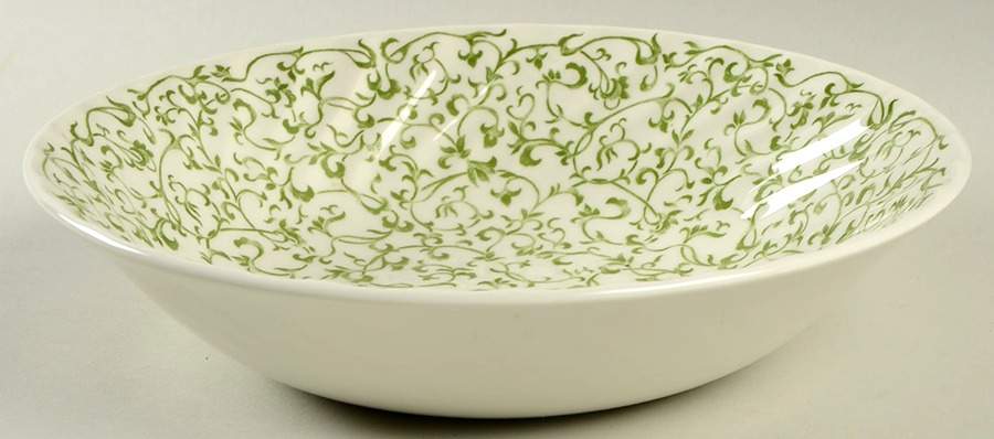 Linen Fleury 9" Round Vegetable Bowl by Royal Wessex-1