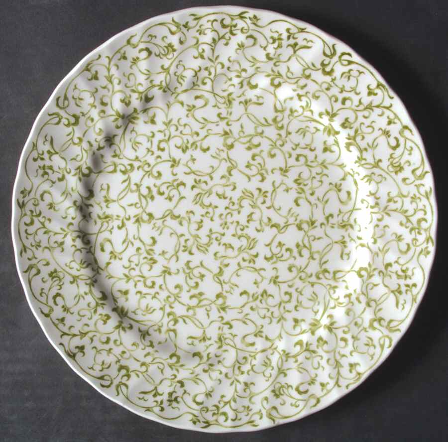 Linen Fleury Dinner Plate by Royal Wessex-1