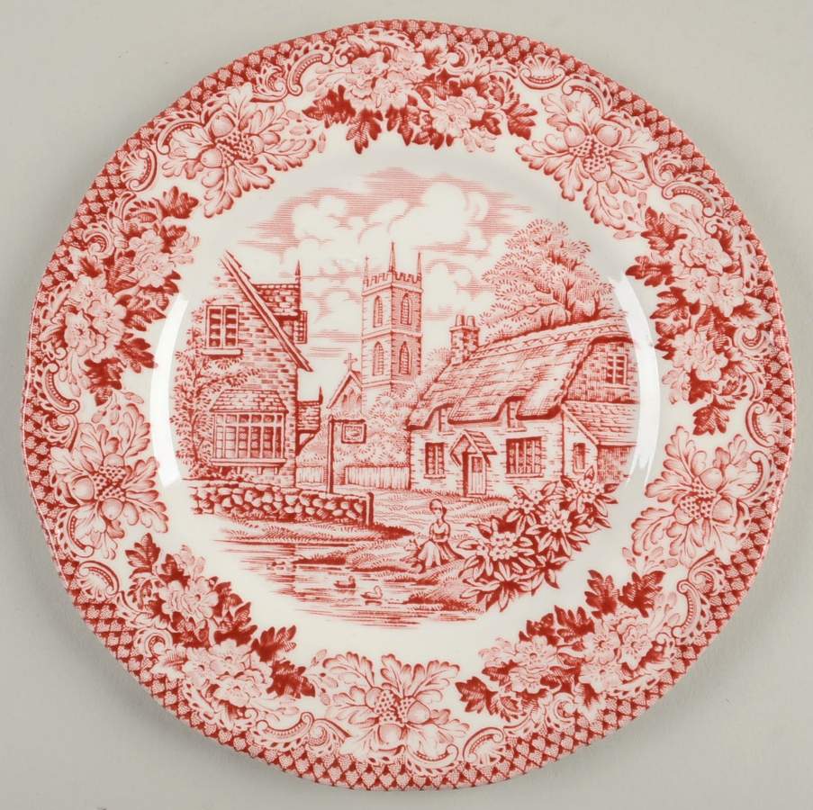 RT4 Bread & Butter Plate by Royal Art (England)-1