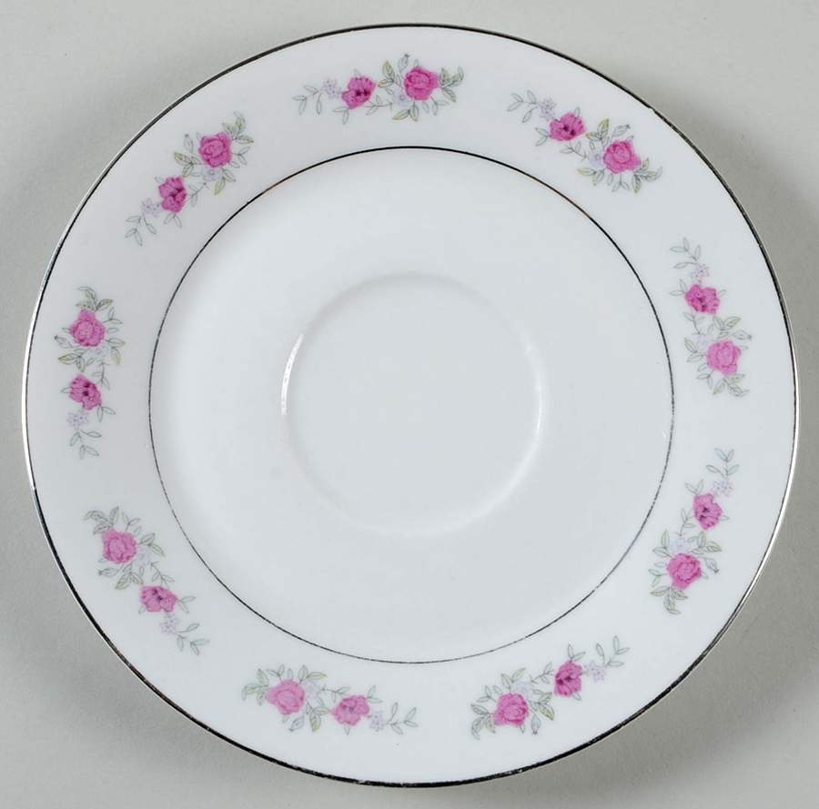 China Rose Saucer by Royal Cathay-1