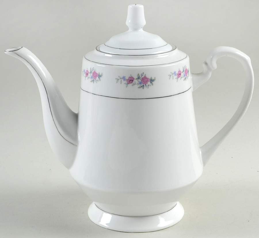 China Rose Tea/Coffee Pot & Lid by Royal Cathay-1