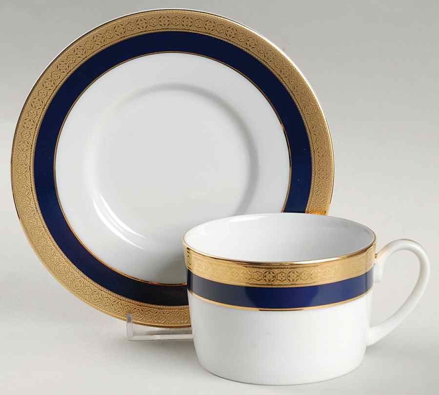 6641 Flat Cup & Saucer Set by Royal Ming-1