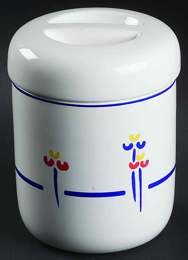 Tulips Medium Canister & Lid by Riva Designs-1