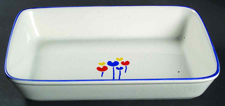Tulips 12" Rectangular Baker by Riva Designs-1
