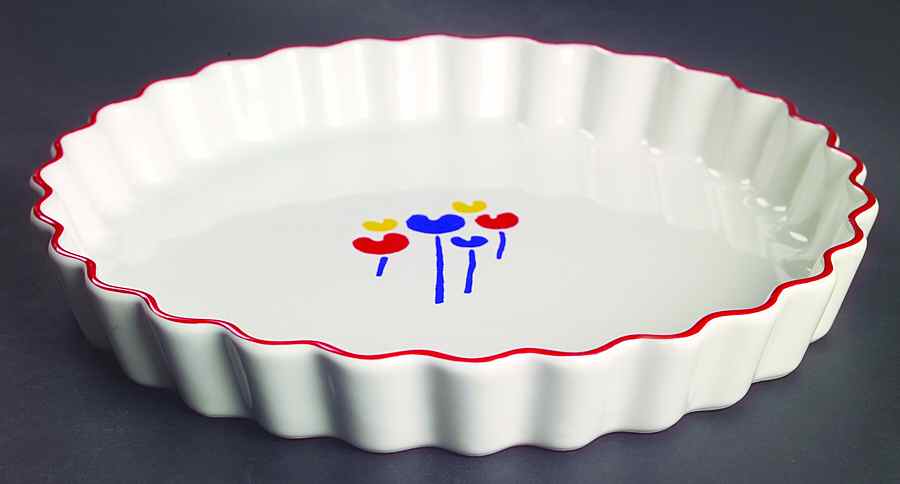 Tulips 10" Quiche by Riva Designs-1
