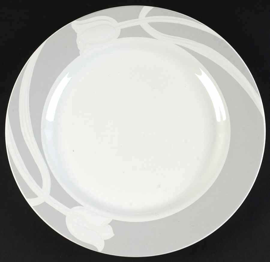 Tivoli Gray 12" Chop Plate (Round Platter) by Riva Designs-1