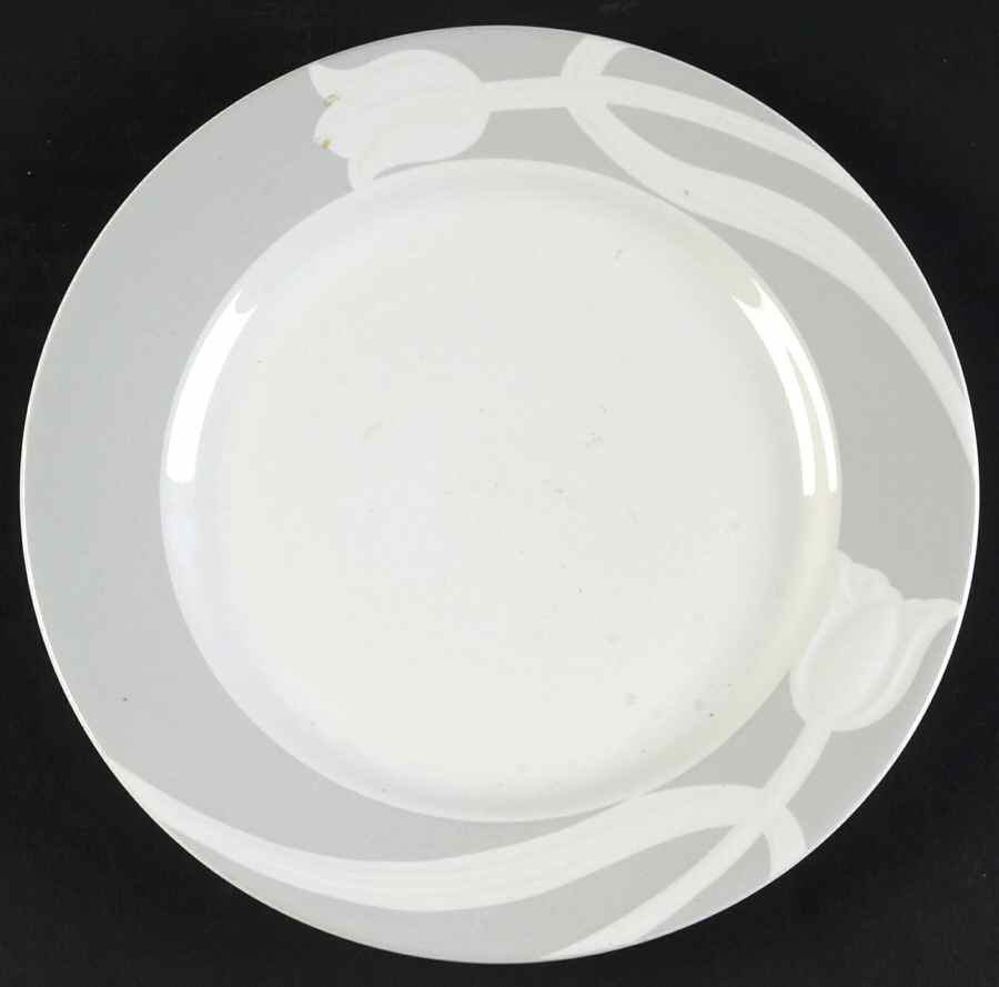 Tivoli Gray Salad Plate by Riva Designs-1
