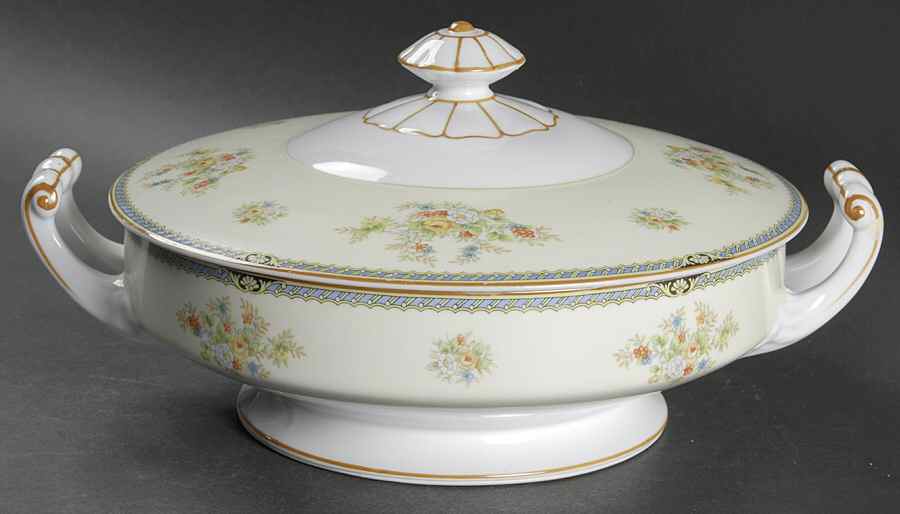 RO67 Round Covered Vegetable by Rose (Japan)-1