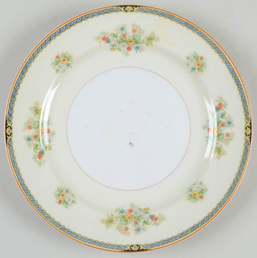 RO67 Salad Plate by Rose (Japan)-1